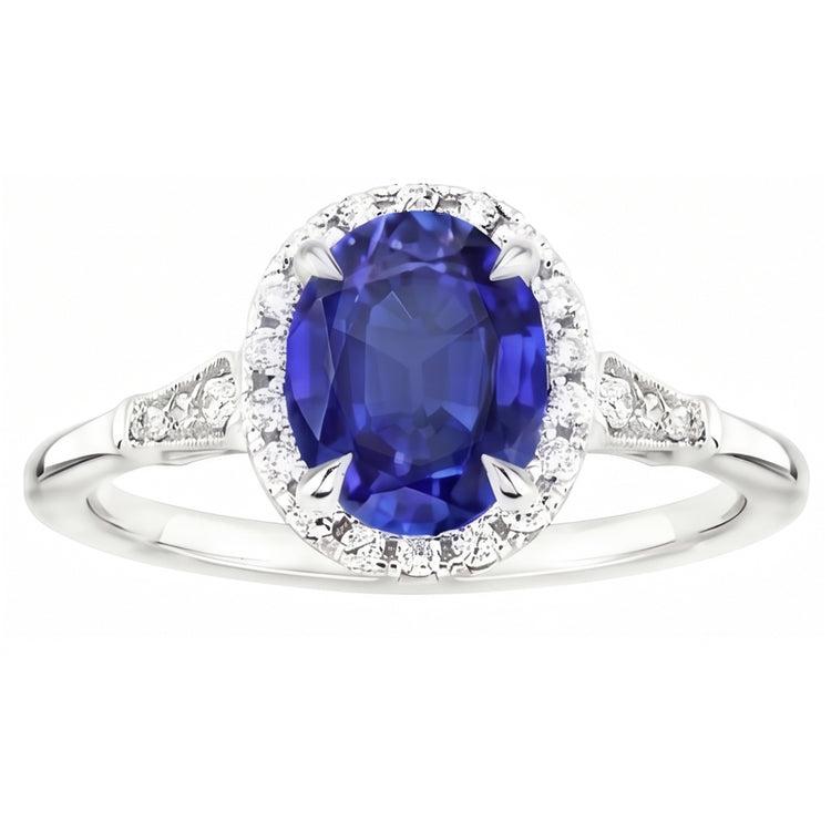 Bague Saphir Naturel 4.50 Carats