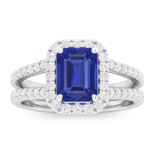 Bague Saphir Naturel 4.50 Carats