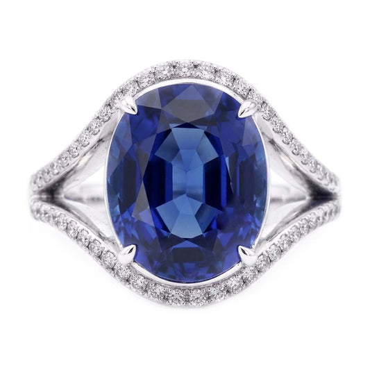 Bague Saphir Naturel 4.50 Carats
