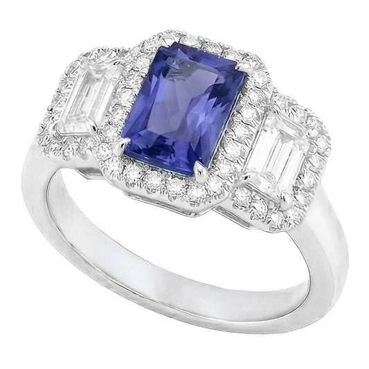 Bague Saphir Naturel 4.50 Carats