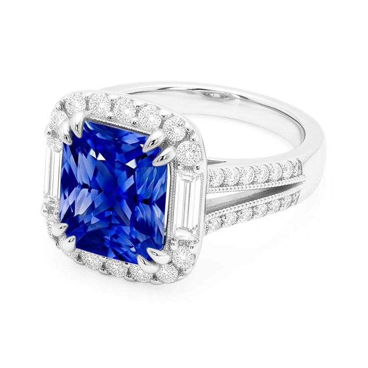 Bague Saphir Naturel 4.50 Carats