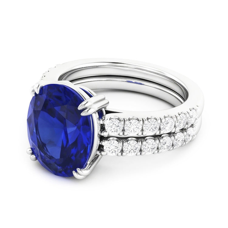 Bague Saphir Naturel 4.50 Carats