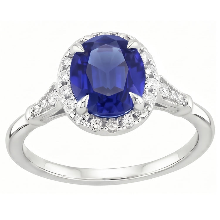 Bague Saphir Naturel 4.50 Carats