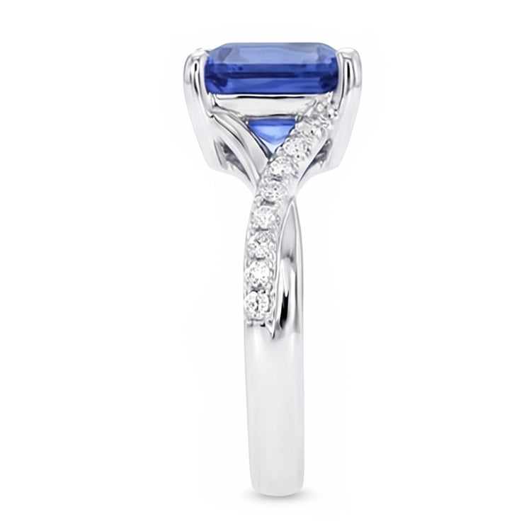 Bague Saphir Naturel 4.50 Carats