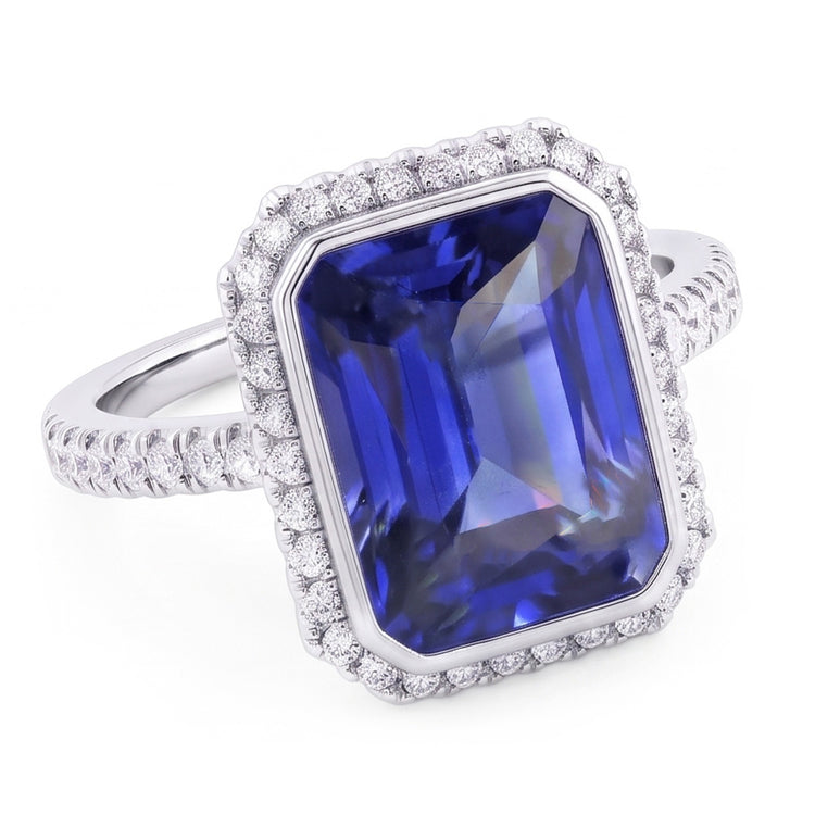 Bague Saphir Naturel 4.50 Carats