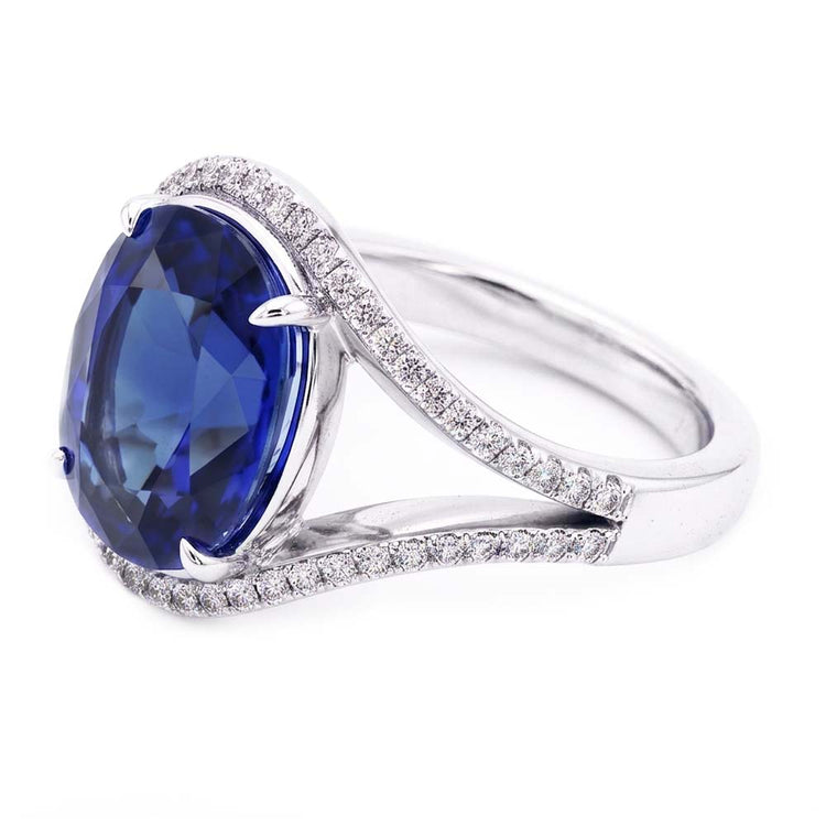 Bague Saphir Naturel 4.50 Carats
