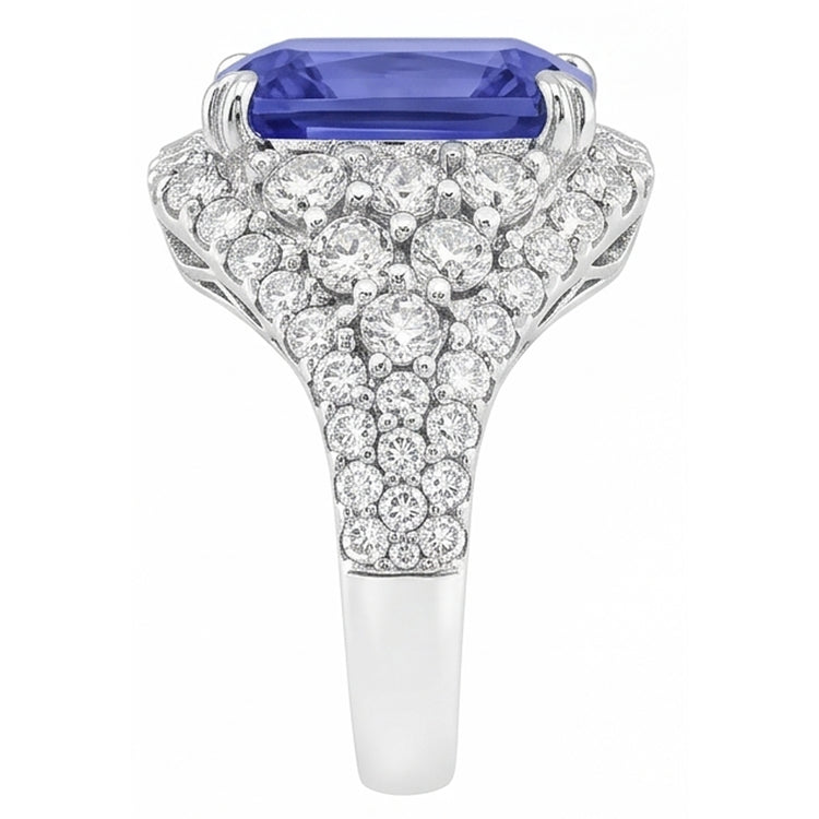Bague Saphir Naturel 4.50 Carats