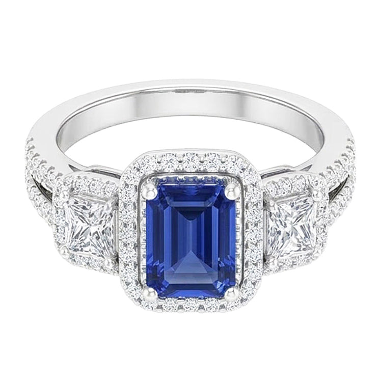 Bague Saphir Naturel 4.50 Carats