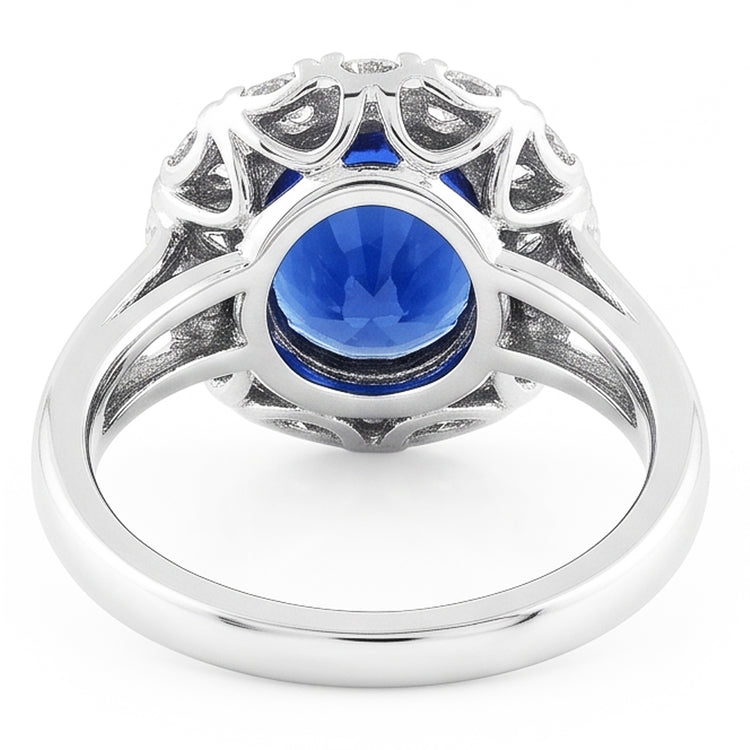 Bague Saphir Naturel 4.50 Carats