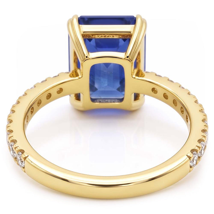 Bague Saphir Naturel 4.50 Carats