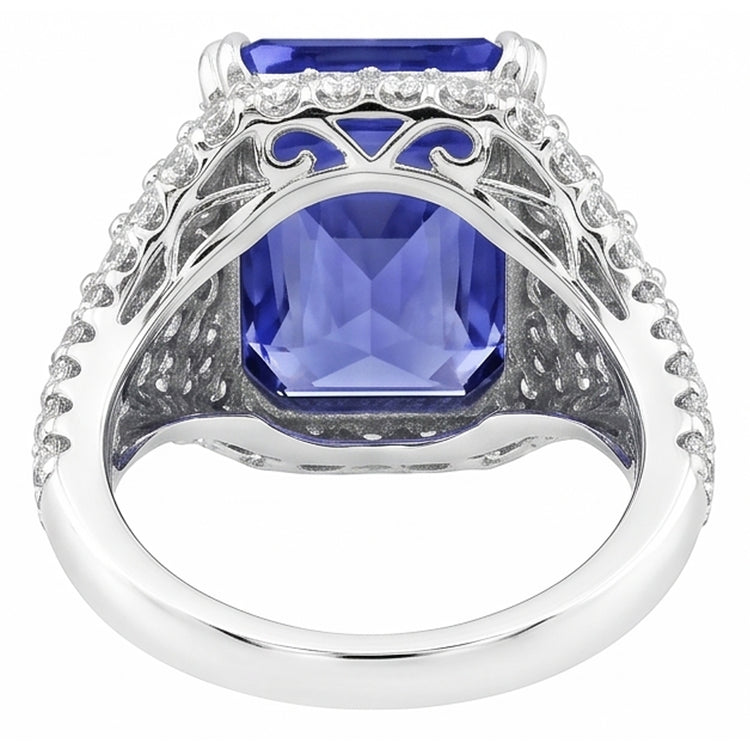Bague Saphir Naturel 4.50 Carats