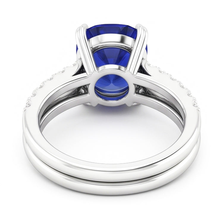 Bague Saphir Naturel 4.50 Carats