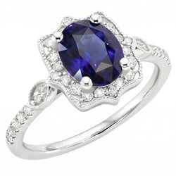 Bague Saphir Naturel 4 Carats