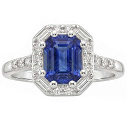 Bague Saphir Naturel 4 Carats