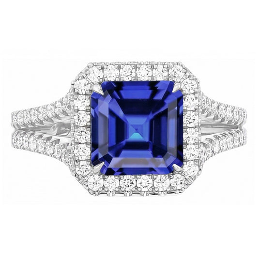 Bague Saphir Naturel 4 Carats