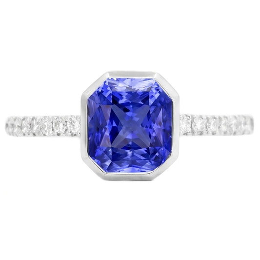 Bague Saphir Naturel 4 Carats