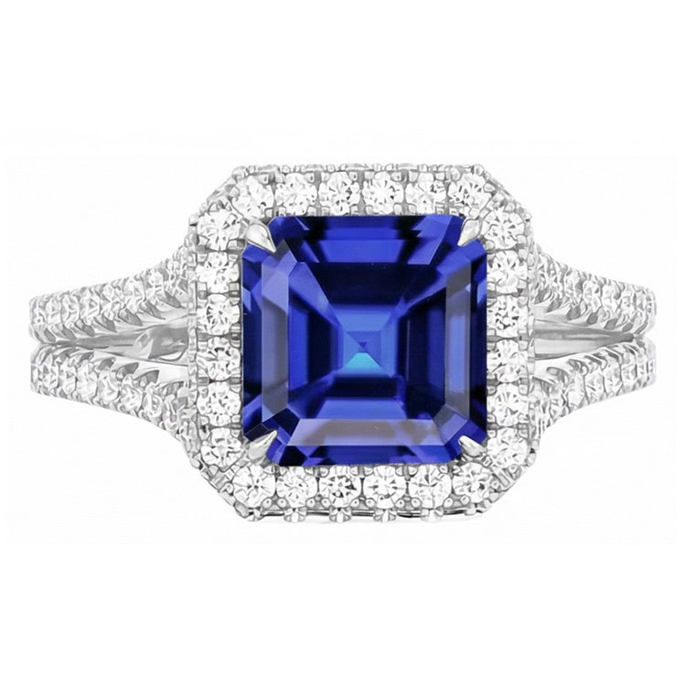 Bague Saphir Naturel 4 Carats