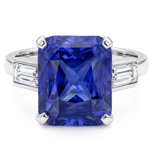 Bague Saphir Naturel 4 Carats