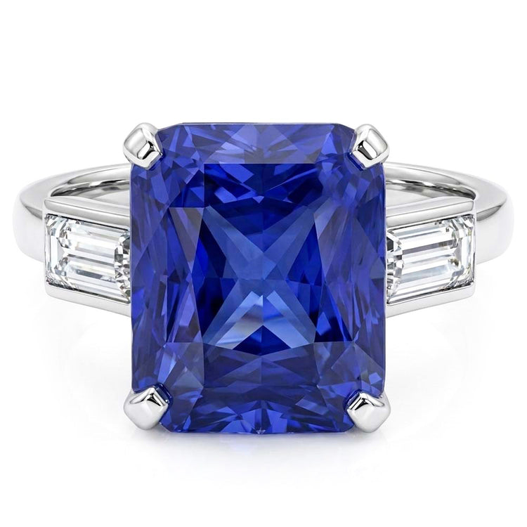 Bague Saphir Naturel 4 Carats