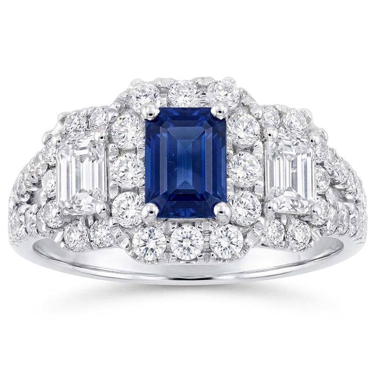 Bague Saphir Naturel 4 Carats