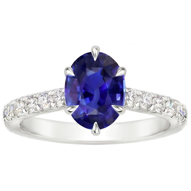Bague Saphir Naturel 4 Carats