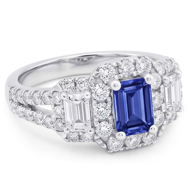 Bague Saphir Naturel 4 Carats