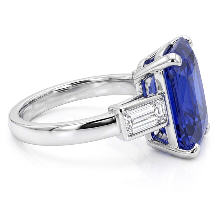 Bague Saphir Naturel 4 Carats