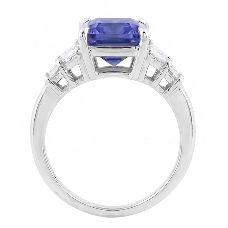 Bague Saphir Naturel 4 Carats