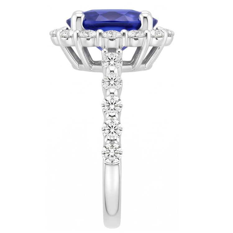 Bague Saphir Naturel 4 Carats