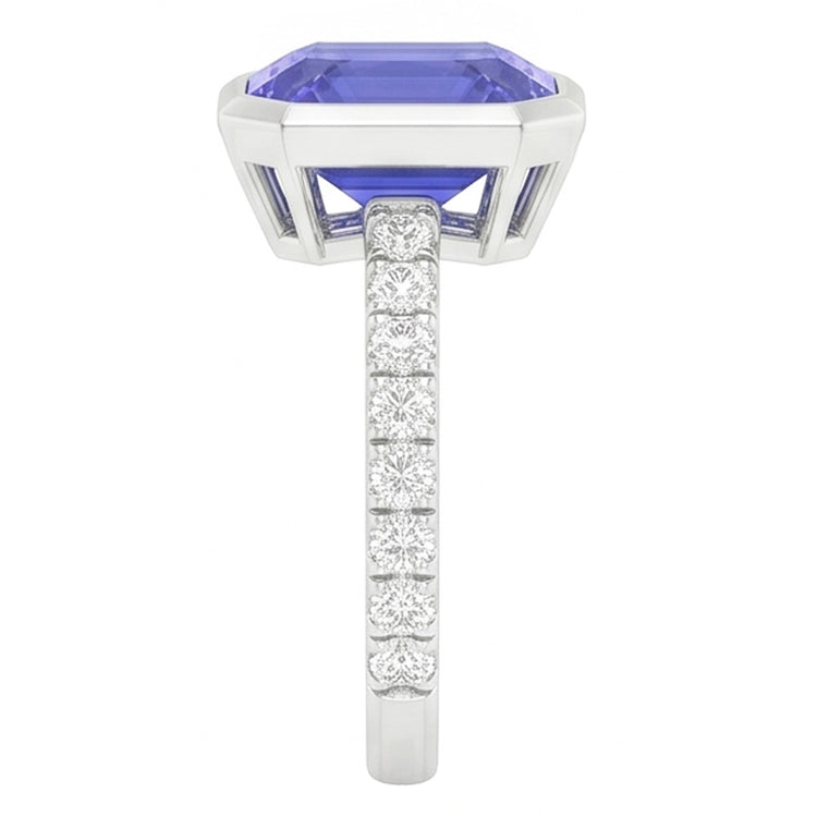 Bague Saphir Naturel 4 Carats