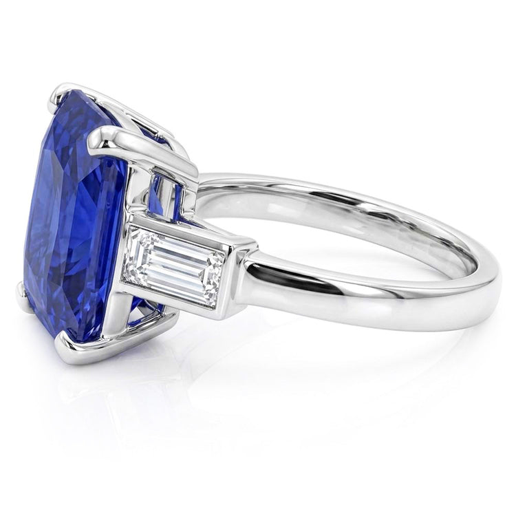 Bague Saphir Naturel 4 Carats