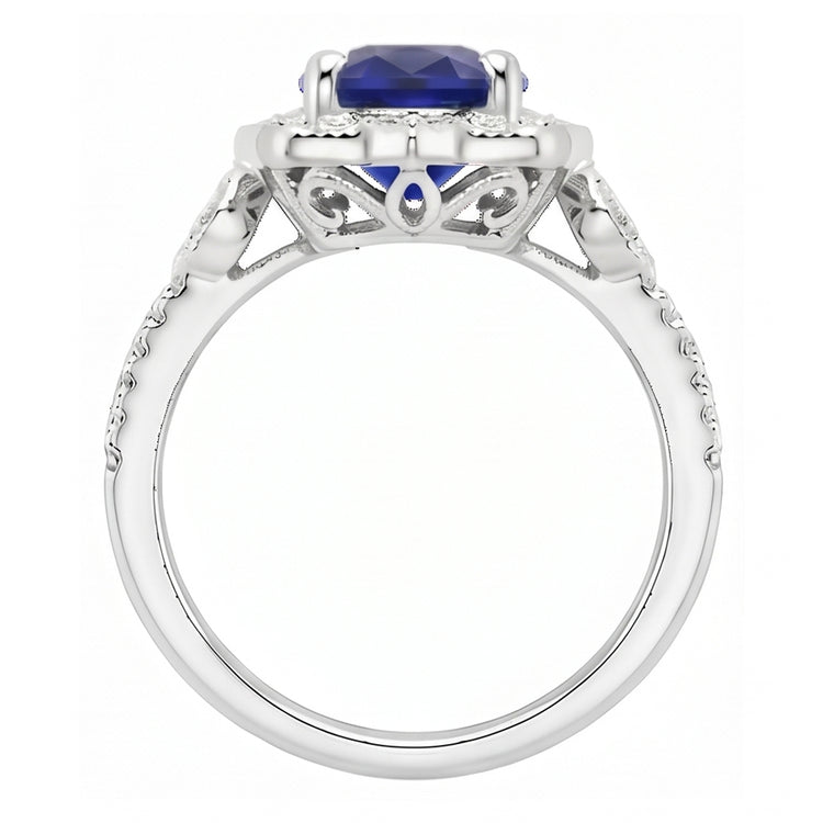 Bague Saphir Naturel 4 Carats
