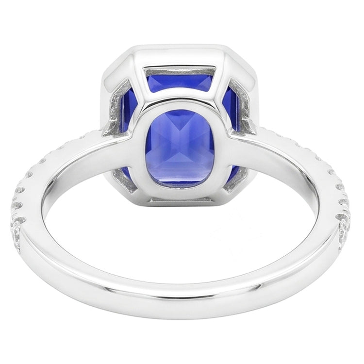 Bague Saphir Naturel 4 Carats