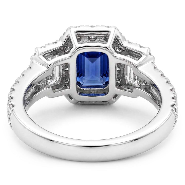 Bague Saphir Naturel 4 Carats