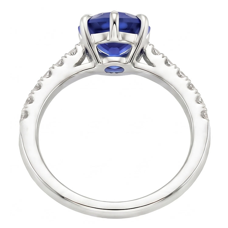 Bague Saphir Naturel 4 Carats