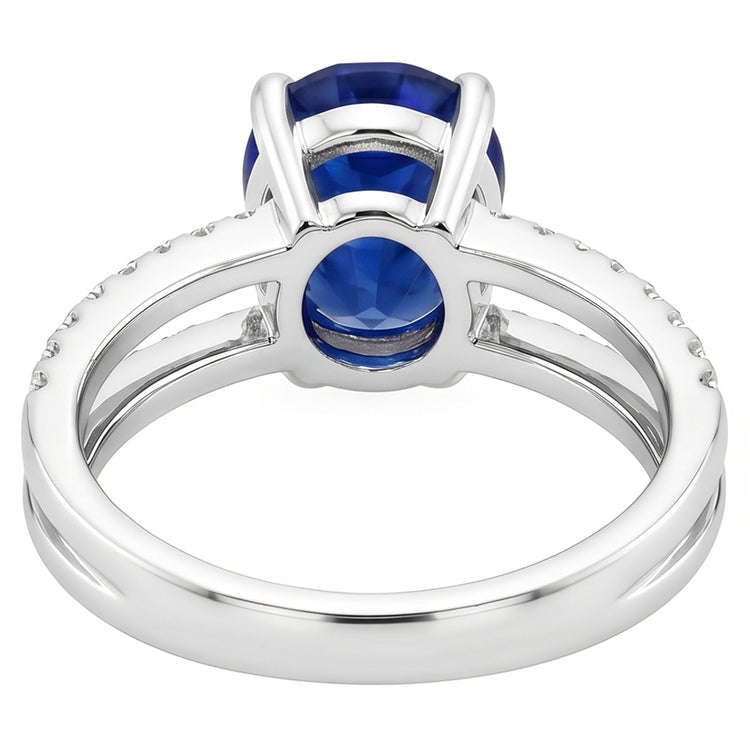Bague Saphir Naturel 4 Carats