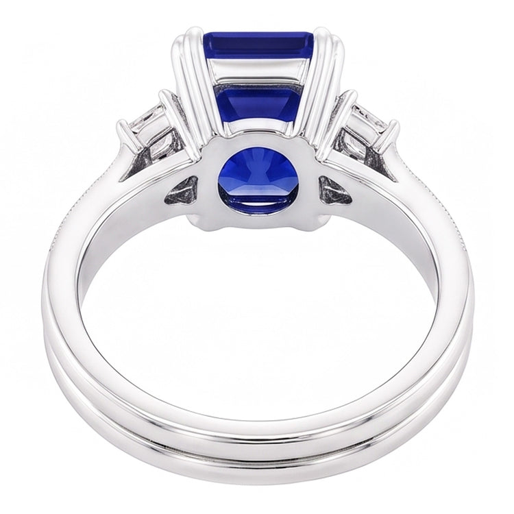 Bague Saphir Naturel 4 Carats