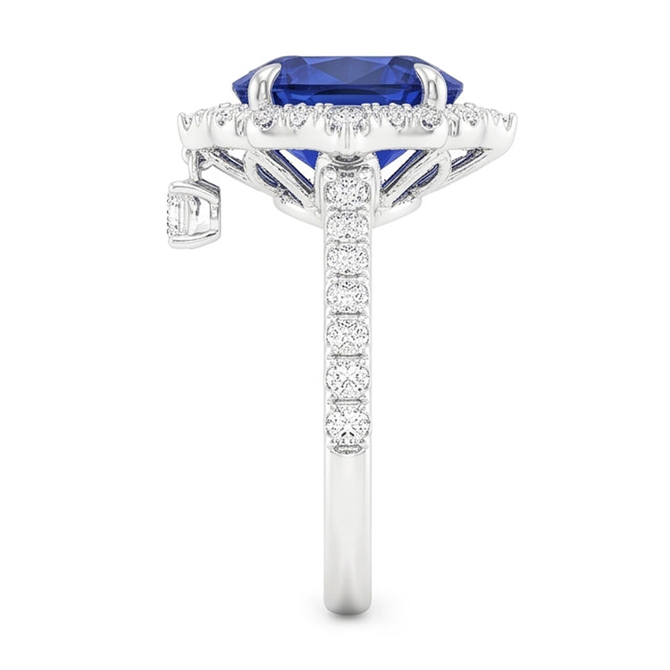 Bague Saphir Naturel 5.50 Carats