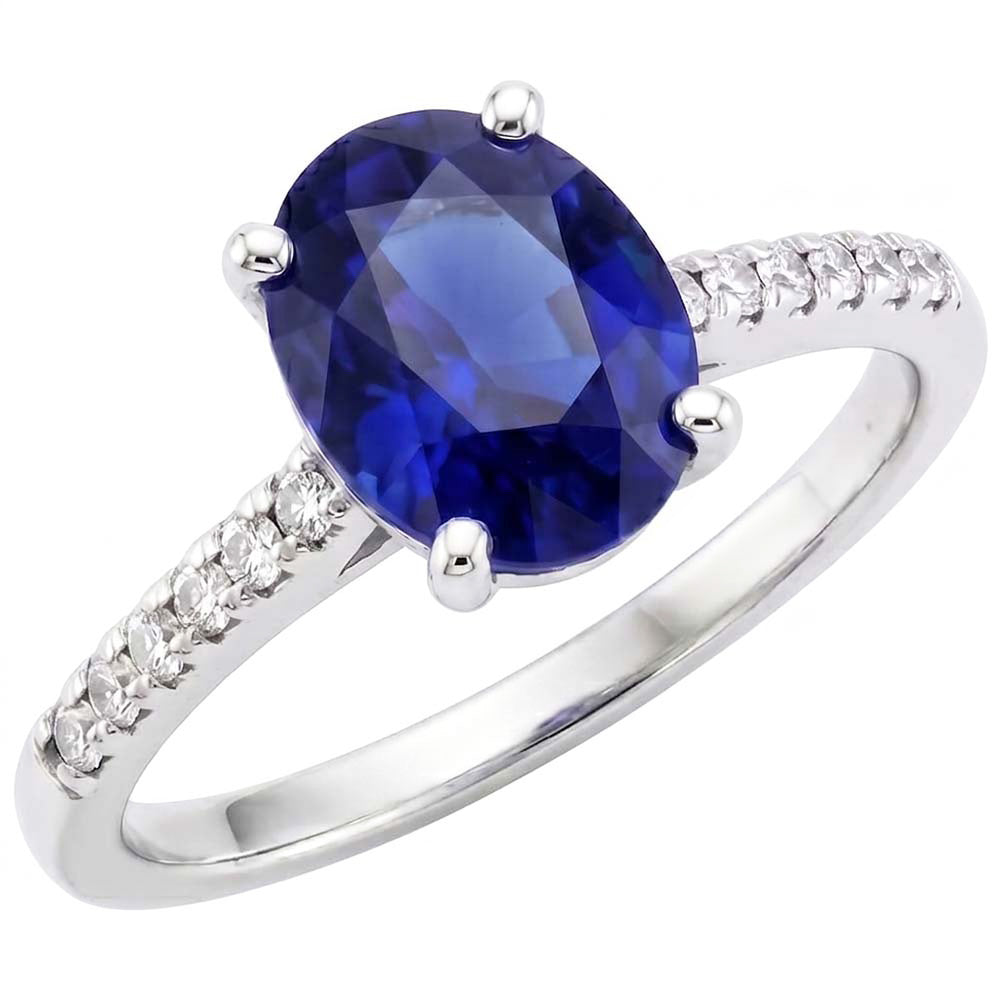 Bague Saphir Naturel 5 Carats