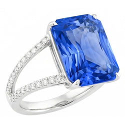 Bague Saphir Naturel 5 Carats