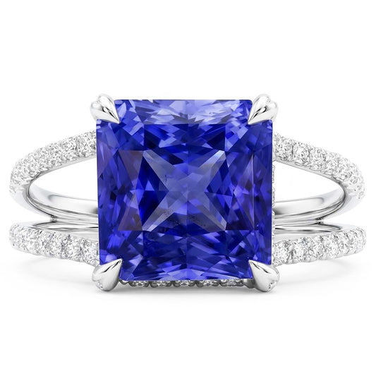 Bague Saphir Naturel 5 Carats