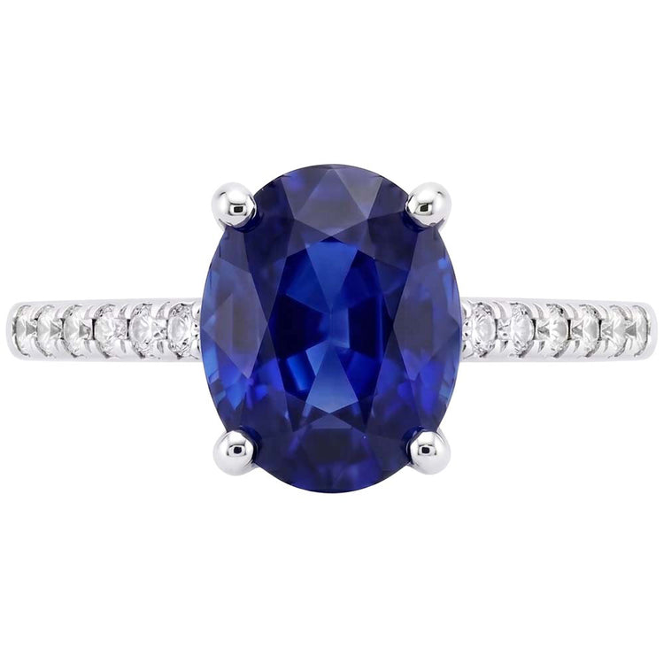 Bague Saphir Naturel 5 Carats