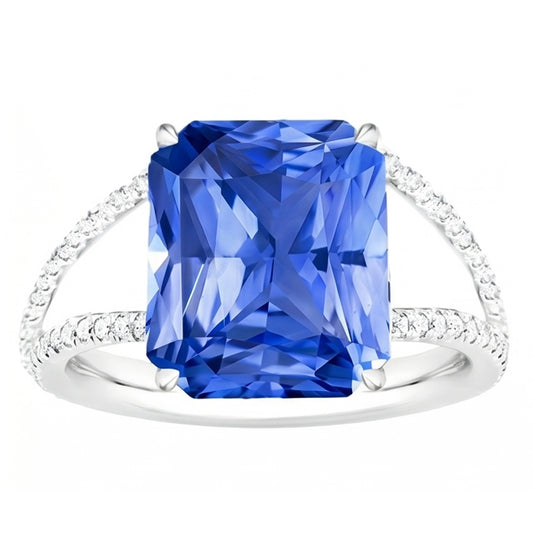 Bague Saphir Naturel 5 Carats