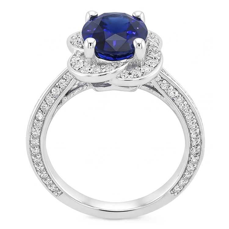 Bague Saphir Naturel 5 Carats