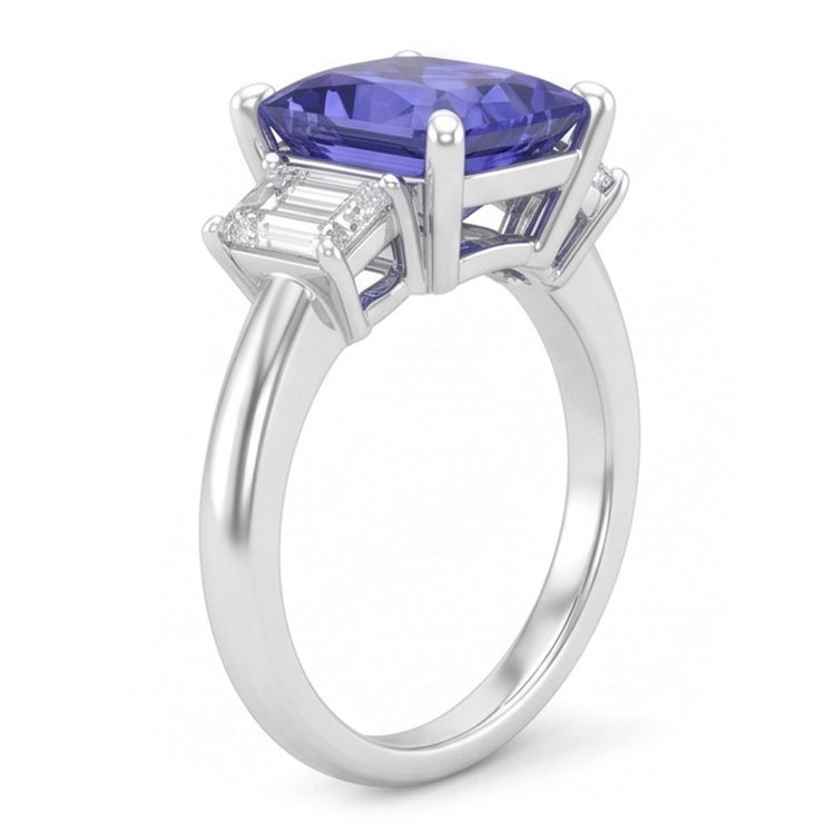 Bague Saphir Naturel 5 Carats