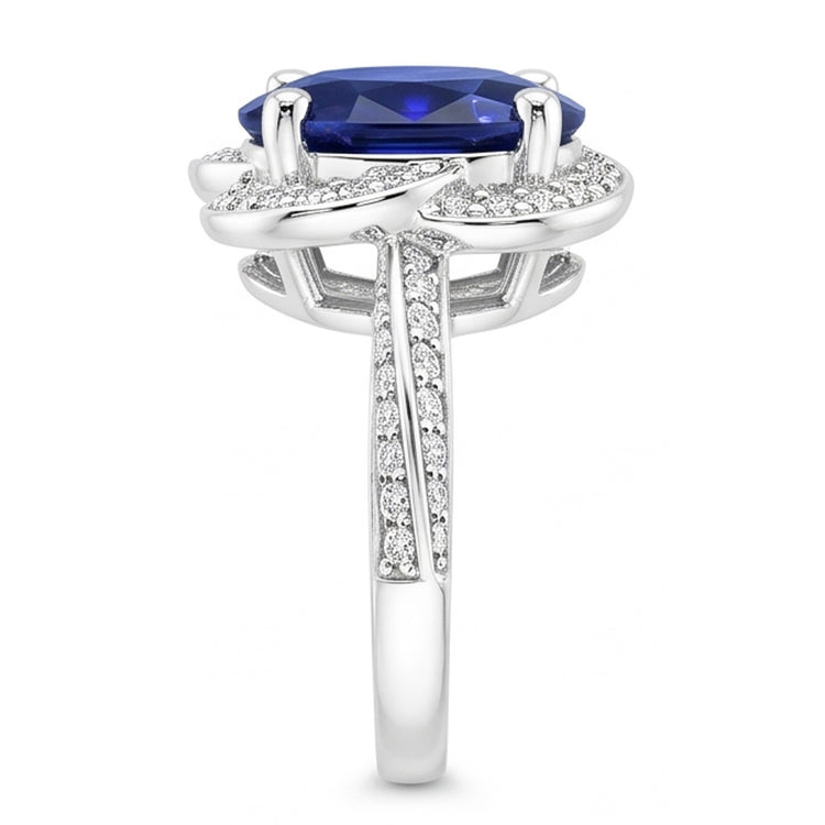 Bague Saphir Naturel 5 Carats
