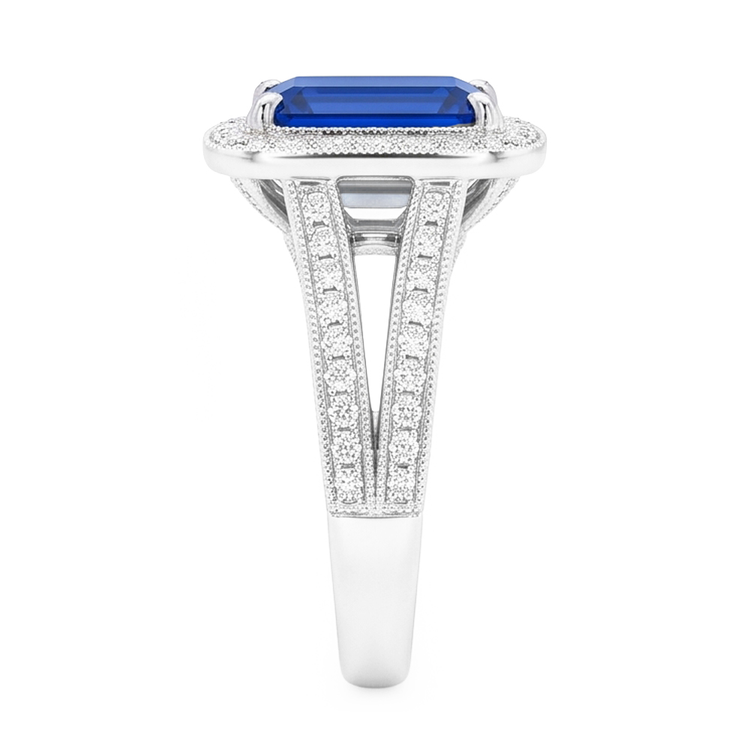 Bague Saphir Naturel 5 Carats