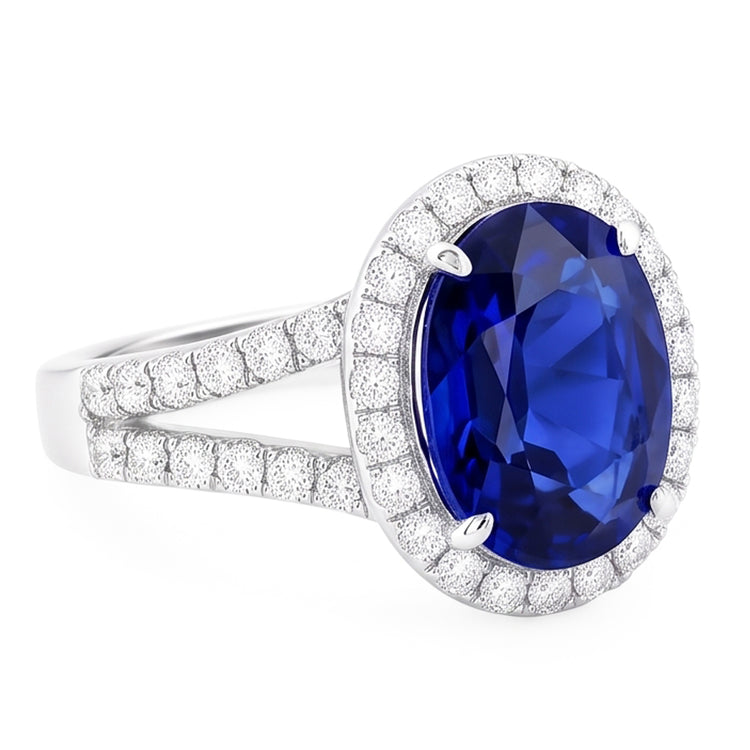 Bague Saphir Naturel 5 Carats