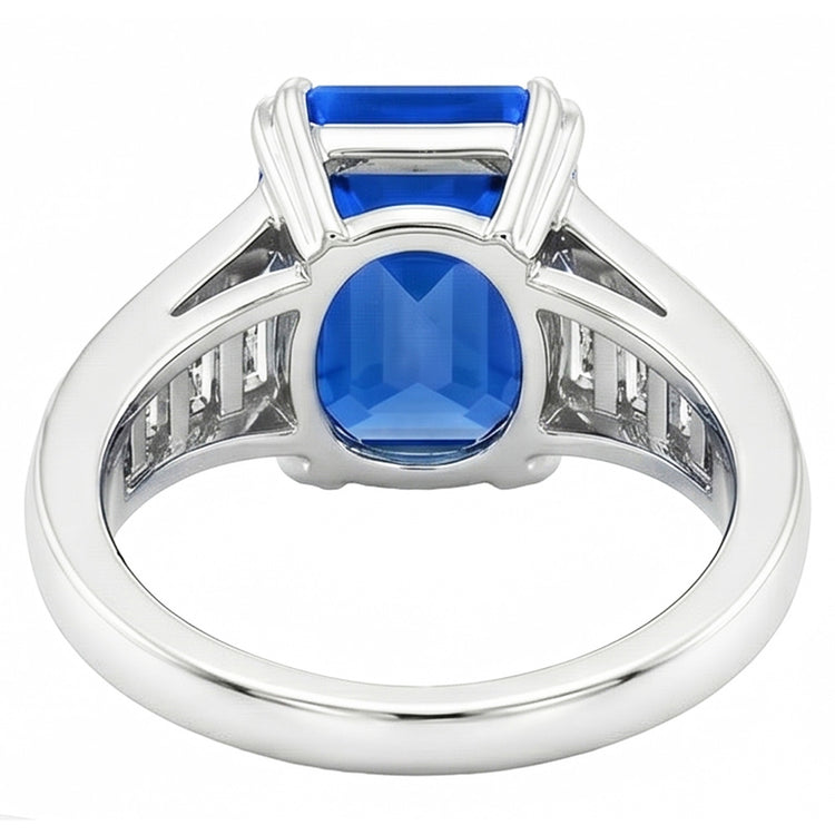 Bague Saphir Naturel 5 Carats