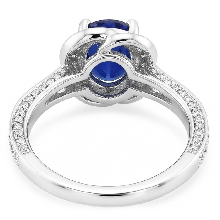 Bague Saphir Naturel 5 Carats